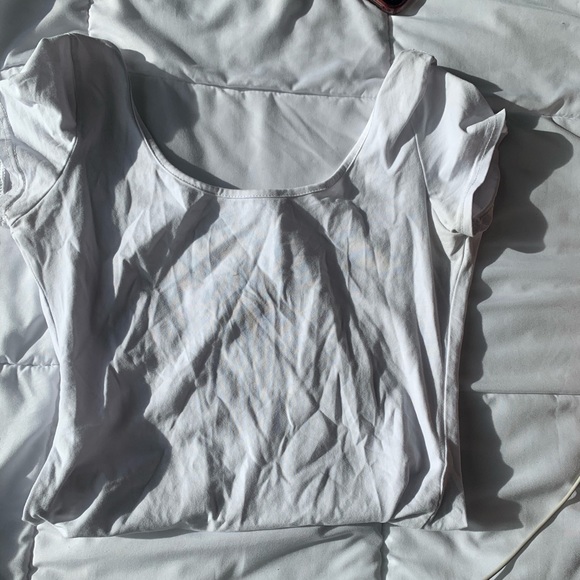 ROMWE Tops - White Bodysuit